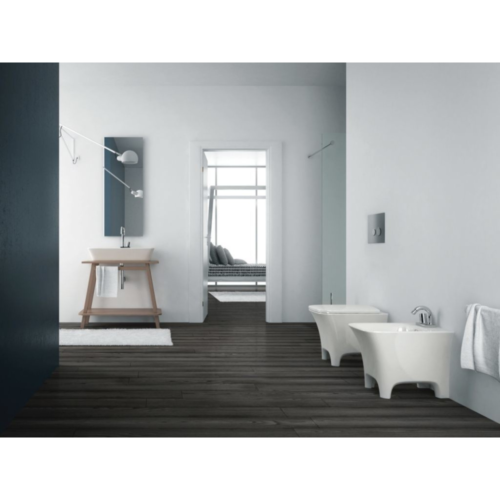 Приставной унитаз ArtCeram Cow (CWV002 01 00) белый