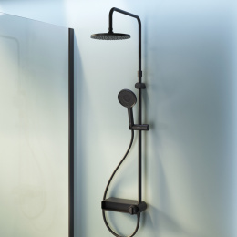 Фото Душевая система со смесителем Am.Pm X-Joy (F0785A622) черный