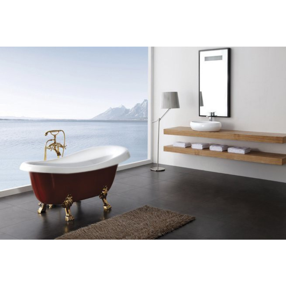 Акриловая ванна 171x80.5 BelBagno (BB04), овальная