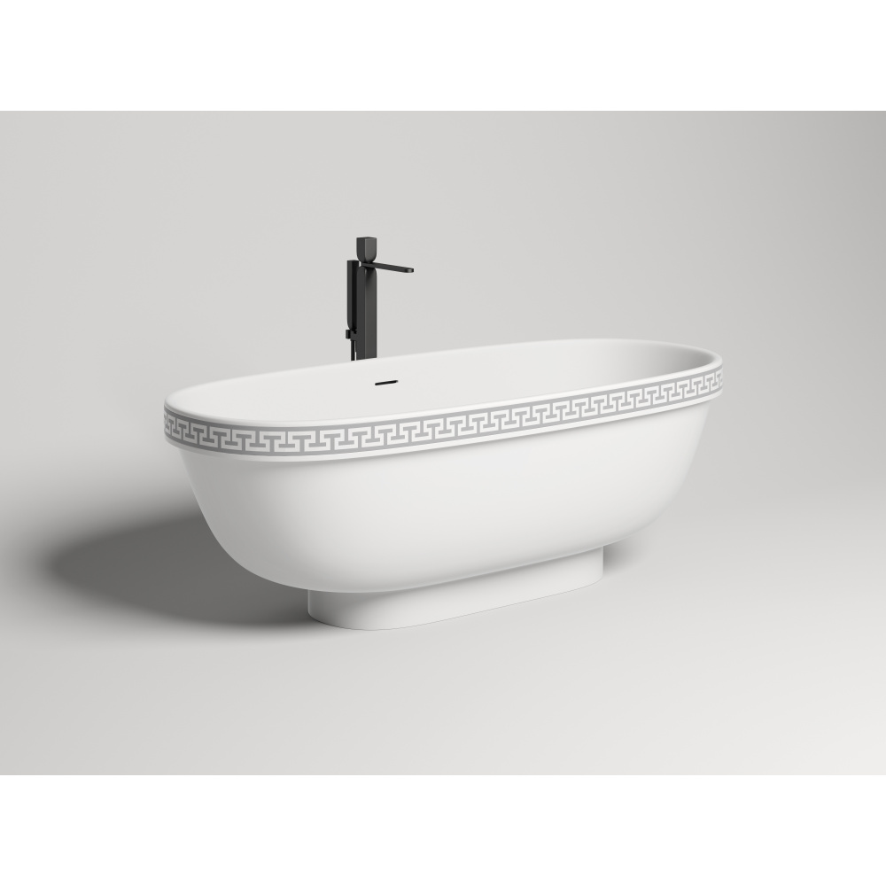 Ванна отдельностоящая 180х80 Salini Greca (103021MRH)