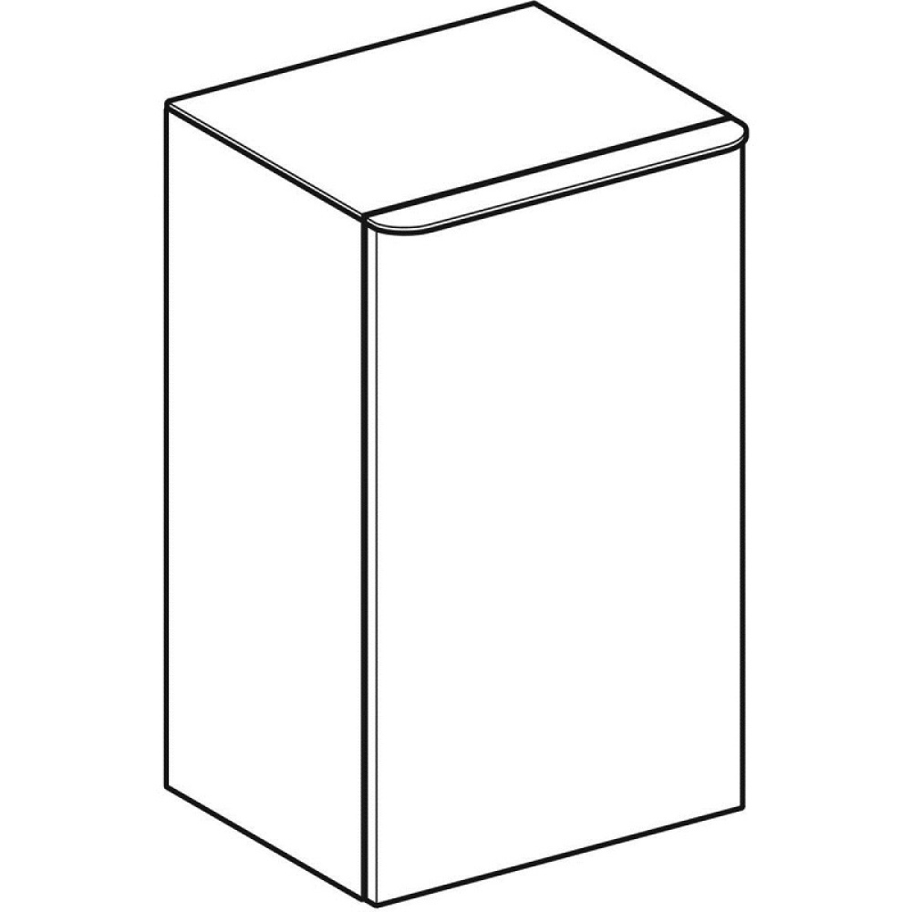 Geberit Smyle Square 500.359.JK.1 Шкаф, средний