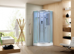 Фото Душевая кабина 80x80x220 Black&White (G5501 800)