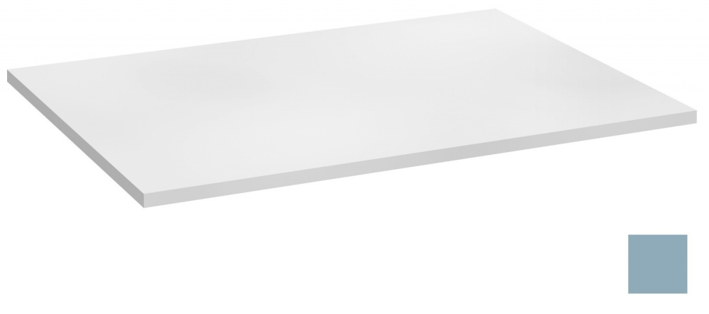 Фото Столешница без выреза под раковину Jacob Delafon Odeon Rive Gauche 90 см, EB2593-M43, цвет аквамарин