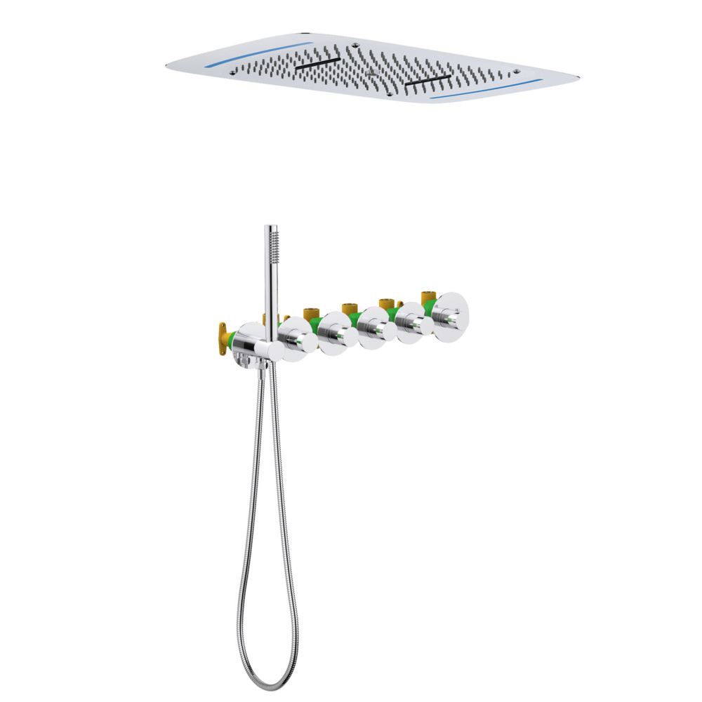 Фото Душевая система встроенная с термостатом Timo Saona SX-2319/00SM хром