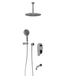 Фото Душевая система WasserKRAFT Dinkel 5800 (A175868) хром