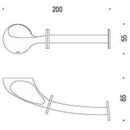 Держатель туалетной бумаги Colombo Melo (B1208.000) хром