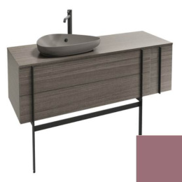 Тумба под раковину Jacob Delafon Nouvelle Vague 145 см, EB3044-S37, розовый перец сатин