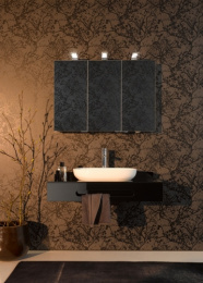 Зеркальный шкаф Keuco Royal Universe 12704171301, алюминий