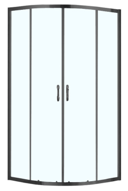 Душевое ограждение Azario MILTON (AZ-ND2142 1000 Black)