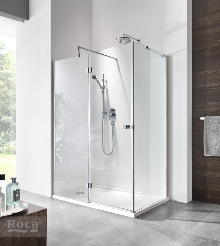 Душевое ограждение Roca Metropolis (MP3409012M) хром
