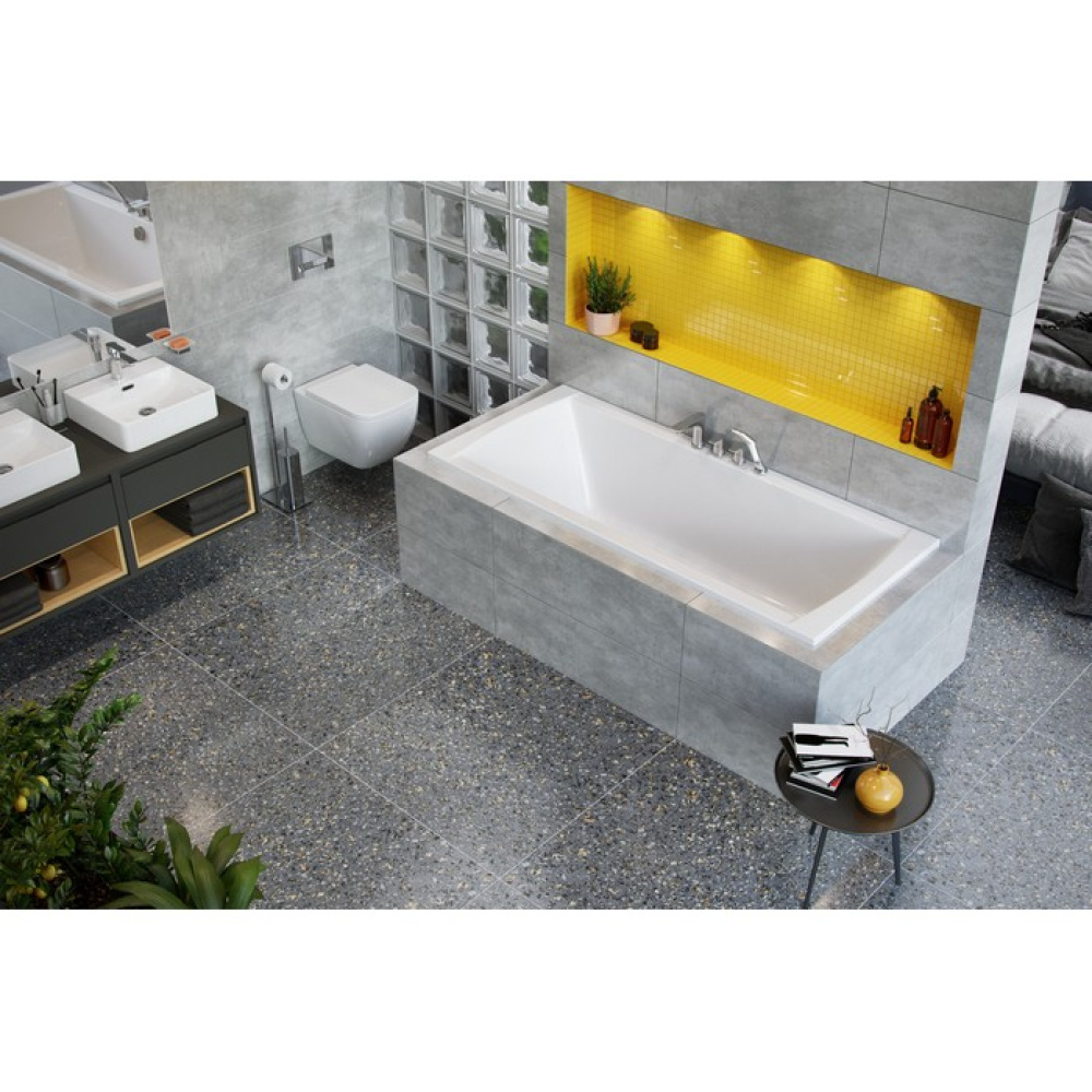 Акриловая ванна 180x80 Excellent (WAEX.AQU18WH), прямоугольная