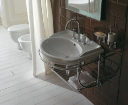 Консоль для раковины Globo Paestum (PASC57) хром