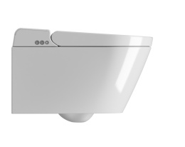 Подвесной умный безободковый унитаз GSI WClean 7418K11 с модулем электронного биде и сиденьем