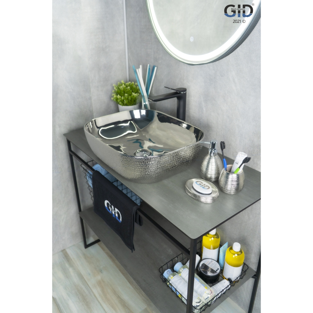 Раковина накладная Gid D1302h009