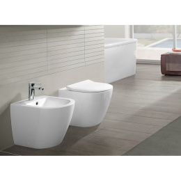 Приставной унитаз Villeroy&Boch SUBWAY 2.0 5602 R001, безободковый