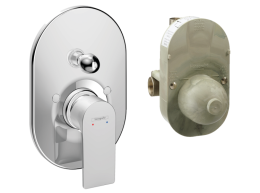 Фото Смеситель для душа Hansgrohe Rebris E (72458000) хром