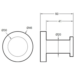 Фото Крючок настенный Jacob Delafon Classique хром E77826-CP
