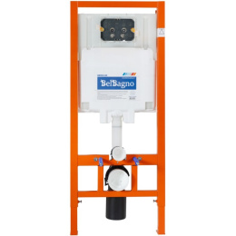 Комплект 3 в 1 Унитаз подвесной с сиденьем BelBagno DUE BB3103CHR/SC + Система инсталляции