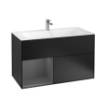 Villeroy Boch Finion F030GKPD Тумба под раковину 996х498 мм (anthracite matt/black matt)