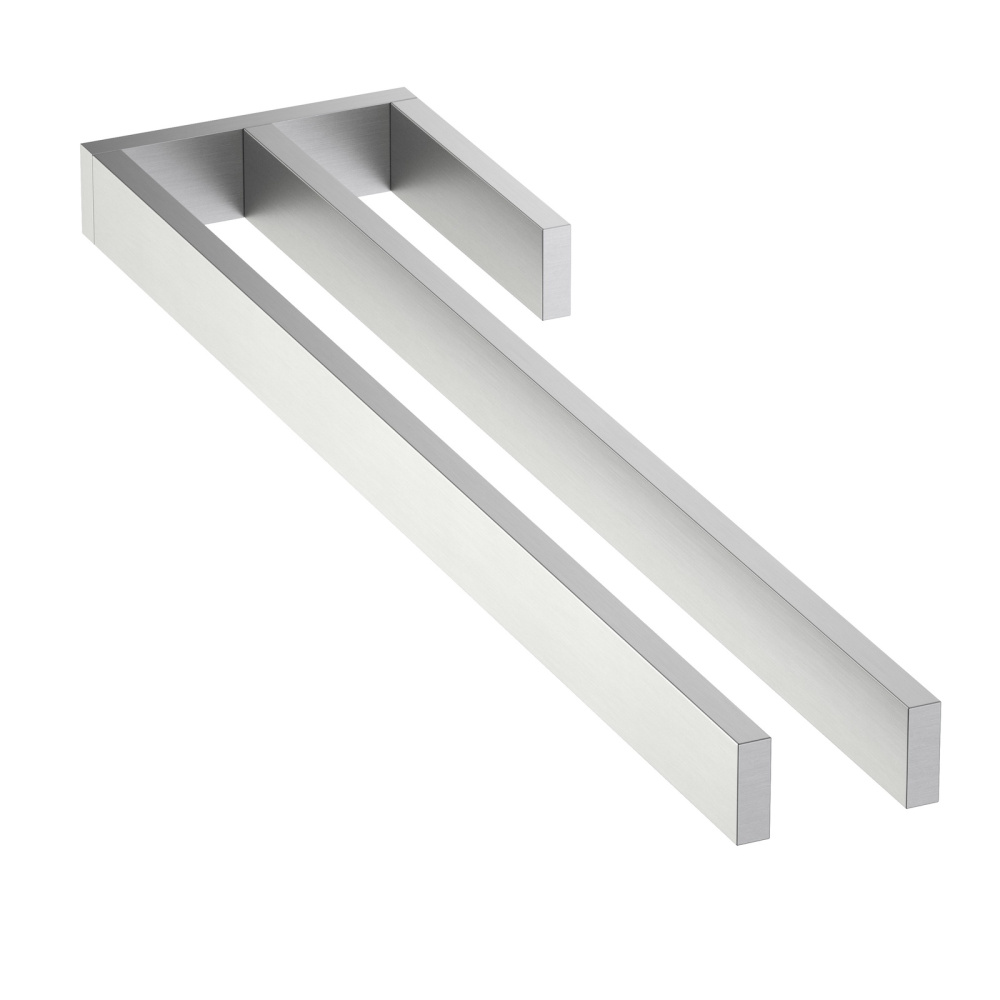 Фото Полотенцедержатель двойной Timo Petruma 15252/13 никель