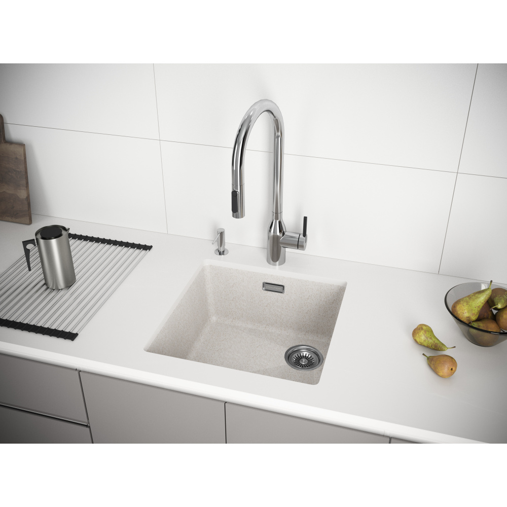 Мойка для кухни Paulmark Lumi (LU45SK-WH) белый