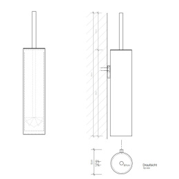 Ершик для унитаза Decor Walther Mikado (0521350), белый