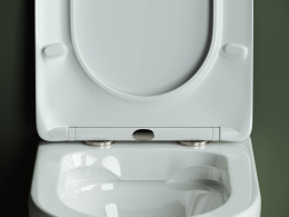 Фото Подвесной унитаз Ceramica Nova HIGHLIGHT CN1804 с сиденьем