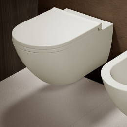 Подвесной унитаз Ceramica CIELO Enjoy EJVS безободковый (белый глянцевый)
