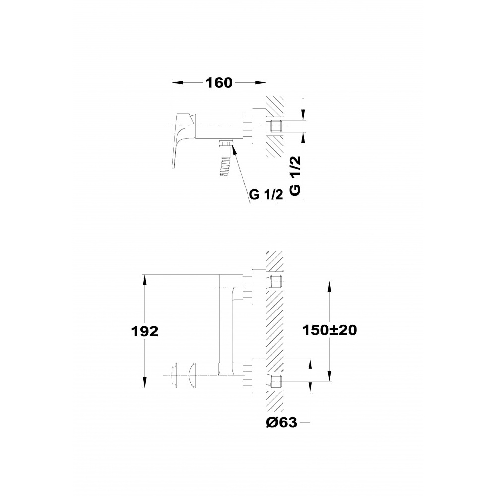 Teka Palma 652311200 Смеситель для душа