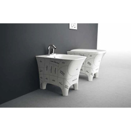 Приставной унитаз ArtCeram Cow (CWV002 01 00) белый