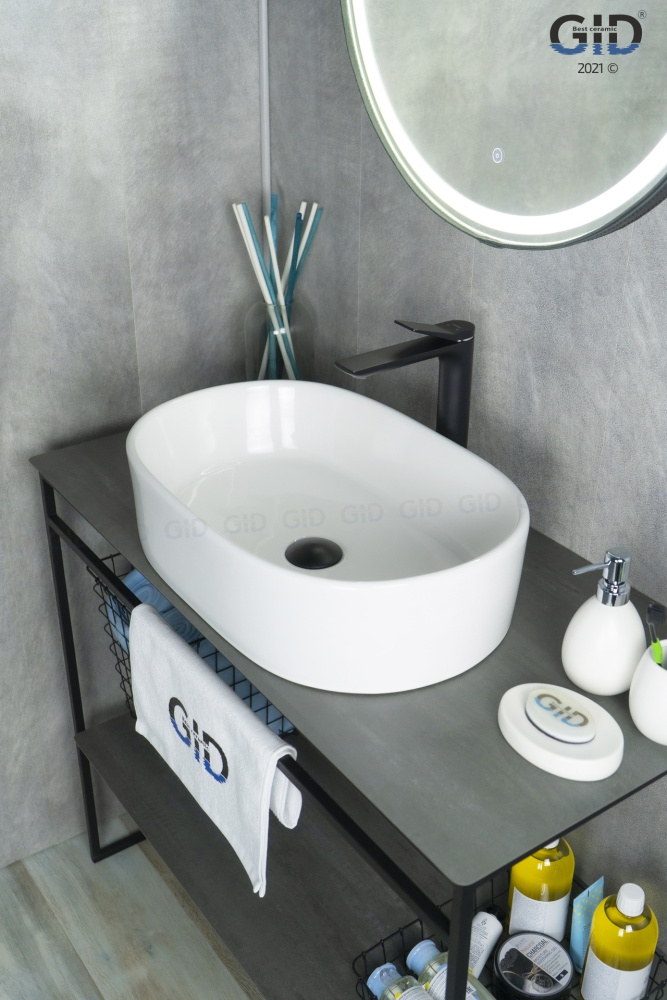 Раковина накладная Gid N9025