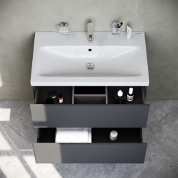 База под раковину Am.Pm Gem (M90FHX07522GM) графит матовый