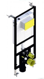 Инсталляция BelBagno с безободковым унитазом BelBagno Alpha BB300CHR, сиденье микролифт