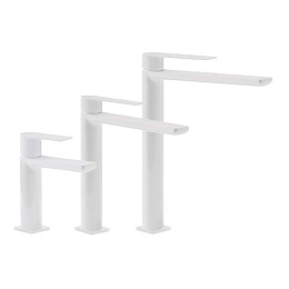 Фото Tres Loft colors 20010301BMD Смеситель для раковины (хром белый, матовый)