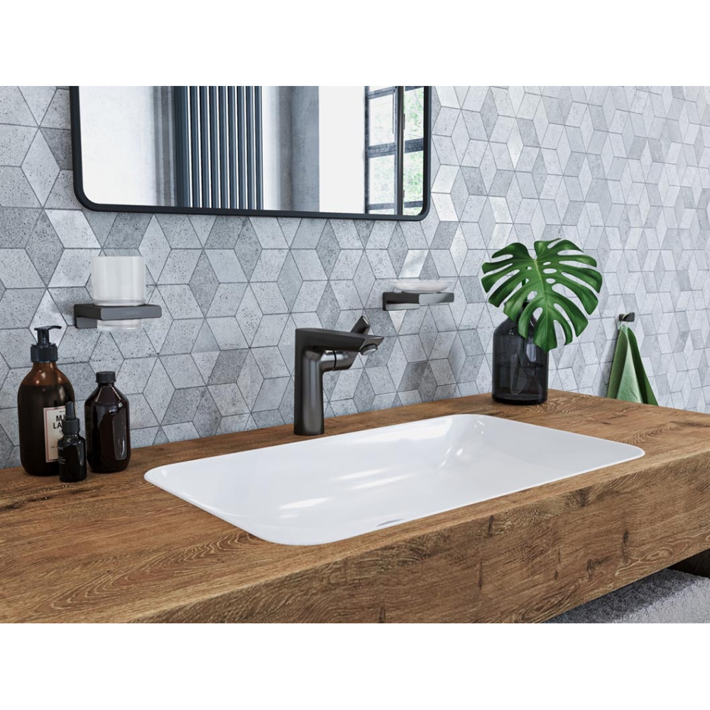 Смеситель для раковины Hansgrohe Talis E (71754340) шлифованный черный хром
