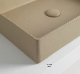 Раковина накладная 60 см ArtCeram Scalino (SCL003 22 00) бежевый