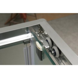 Душевой уголок BelBagno Uno UNO-AH-1-100/80-Cr, 100 х 80 x 185 см