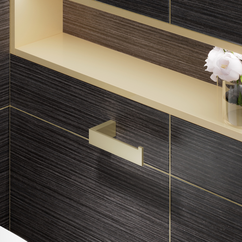 Фото Бумагодержатель Timo Petruma 15241/17 золото матовое