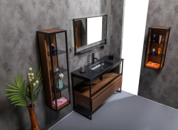 Фото Armadi Art 838-120-A Столешница моноблок Vallessi 120 антрацит керамика