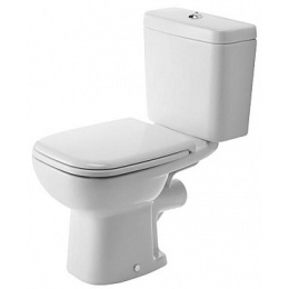 Чаша для унитаза-компакта Duravit D-Code 21110900002, белый