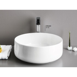 Раковина накладная 42 см ArtCeram Cognac (COL001 03 00) черный