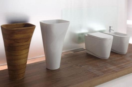 Фото Биде напольное Galassia Meg11 (5410), цвет белый