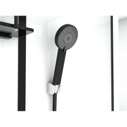 Душевая кабина 90xx215 Black&White (G8001) акрил, Поддон низкий