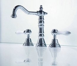 Фото Душевая система Cristina Rubinetterie TRICOLORE VERDE (TV48651) хром