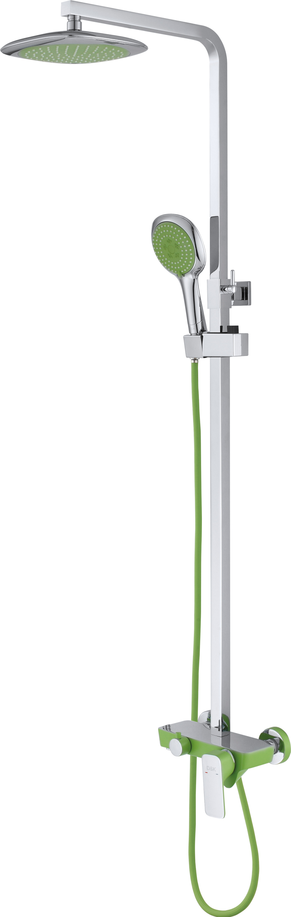 Душевая система D&K Berlin.Humboldt (DA1433712A02) зеленый