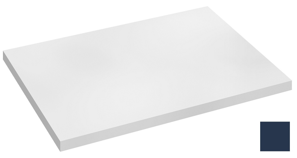 Фото Столешница без выреза под раковину Jacob Delafon Odeon Rive Gauche 60 см, EB2597-G98, цвет тёмно-син