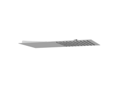 Фото Верхний душ Gessi Tremillimetri 33081#299, черный матовый