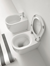 Чаша для приставного унитаза Kerasan Nolita 531831