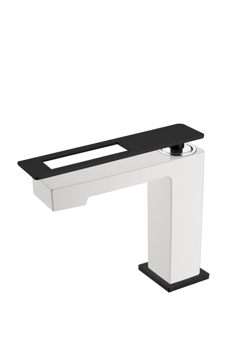 Фото Смеситель для умывальника Boheme Q (141-WB) белый