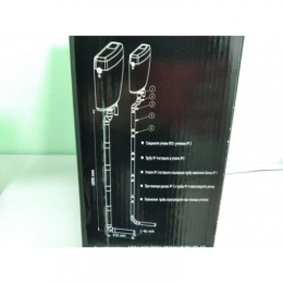 Фото Creavit MEGA 3022-R6 Бачок пластиковый навесной (кнопка, цепочка, труба)